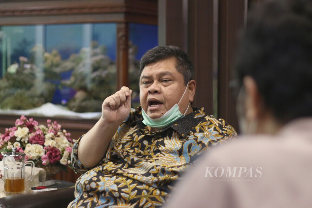 Kompas mewawancarai Kepala BPKP Muhammad Yusuf Ateh, Rabu (2/12/2020), di Kantor BPKP, Jakarta.