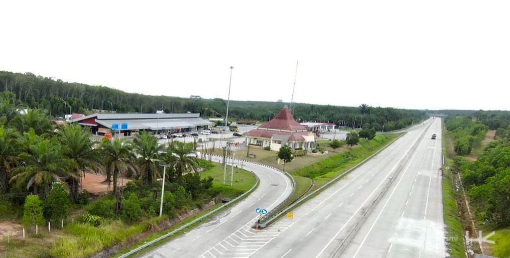 Hutama Karya menyiapkan sejumlah infrastruktur di Jalan Tol Bakauheni-Terbanggi Besar dan Tol Terbanggi Besar-Pematang Panggang-Kayu Agung di Lampung untuk menghadapi arus mudik Lebaran 2022. 