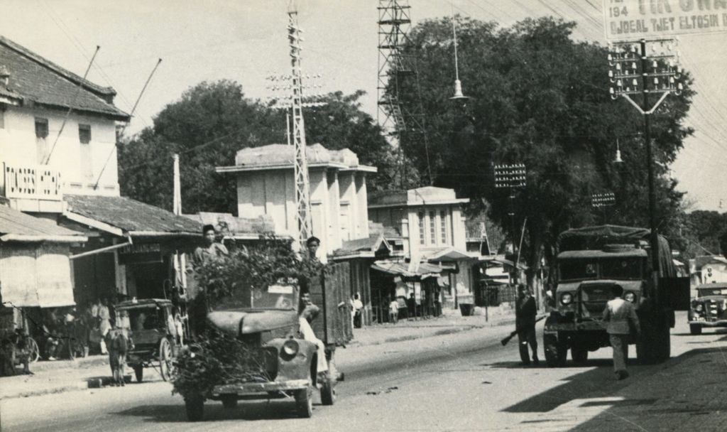 Keadaan di Yogyakarta dan sekitarnya saat Belanda mengadakan serangan udara pada tanggal 31 Juli 1947.