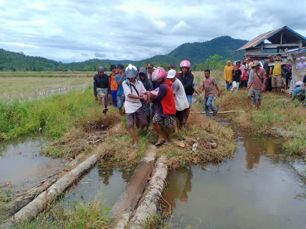Seorang warga Kolaka Timur, Sulawesi Tenggara, tewas tenggelam di sungai yang menjadi habitat buaya pada Minggu (29/1/2023). 