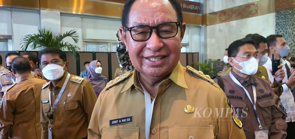 Wakil Gubernur Nusa Tenggara Timur Josef A Nae Soi.