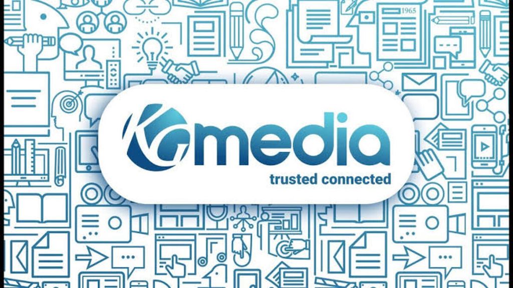 Illustration: KG Media logo.