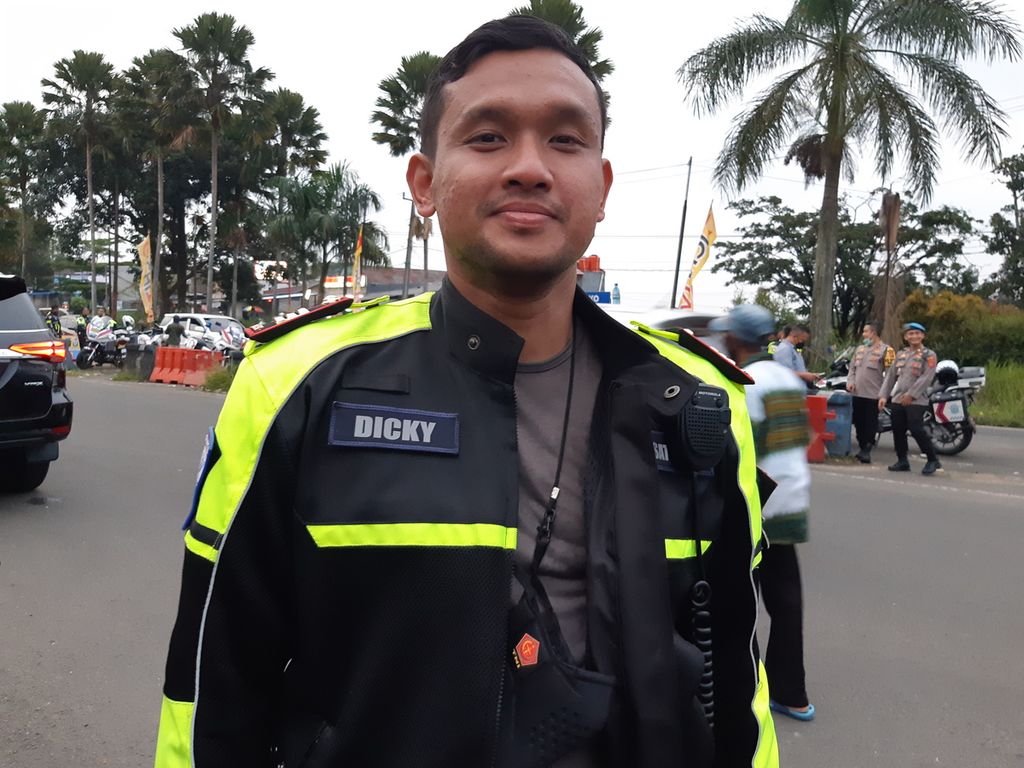 Kepala Satuan Lalu Lintas Polres Bogor Ajun Komisaris Dicky Anggi