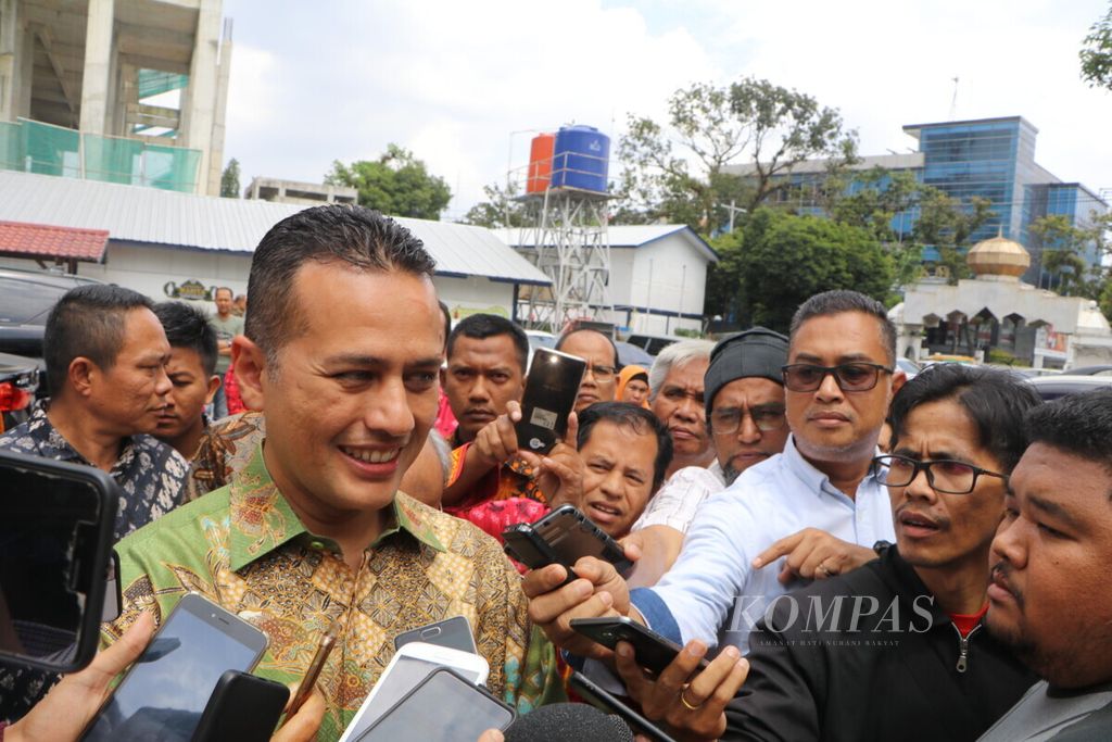 Musa Rajekshah in Medan, North Sumatra, Thursday (31/1/2019).