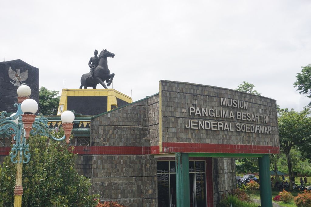 Suasana Museum Panglima Besar Jenderal Soedirman di Purwokerto, Kabupaten Banyumas, Jawa Tengah, Minggu (27/11/2022).