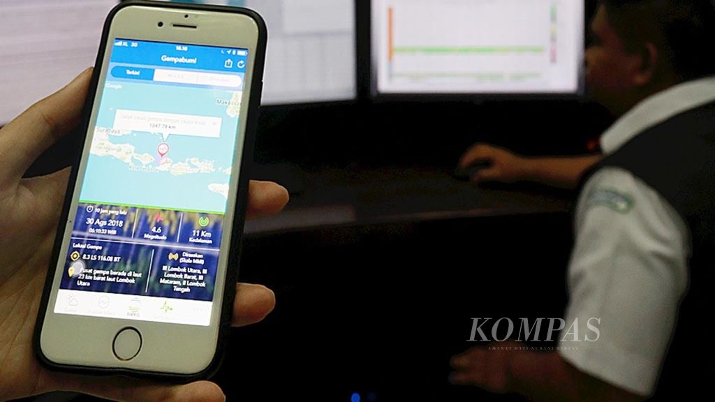 Badan Meteorologi, Klimatologi, dan Geofisika (BMKG) meluncurkan produk inovasi 4.0 berupa tiga aplikasi, yaitu InaTEWS 4.0, Info BMKG 4.0, dan Geohotspot 4.0, di Gedung BMKG, Kemayoran, Jakarta Pusat, Kamis (30/8/2018), yang diresmikan Wakil Presiden Jusuf Kalla.