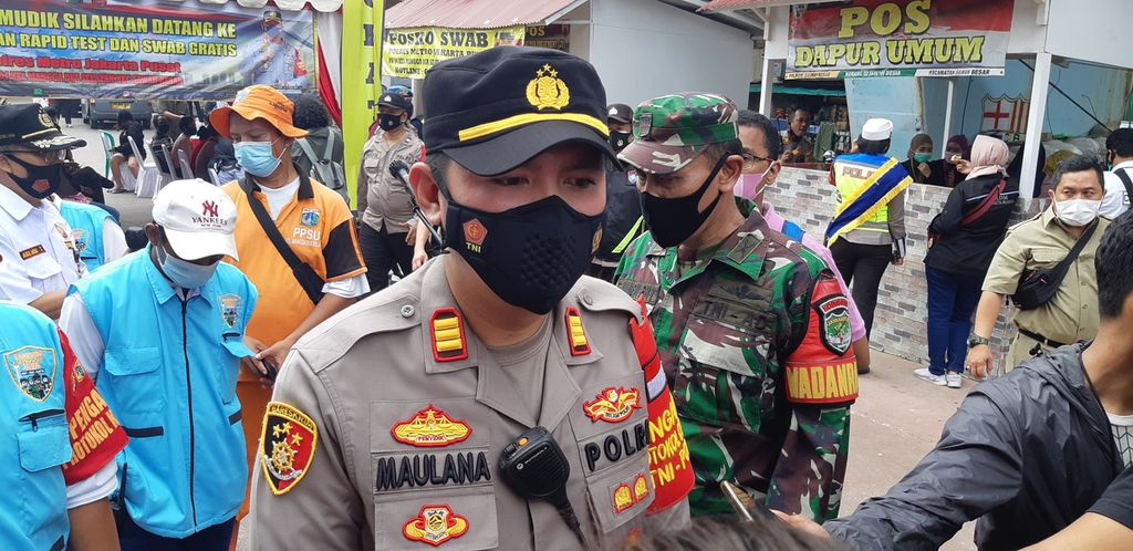 Kepala Kepolisian Sektor Sawah Besar Ajun Komisaris Maulana Mukarom.