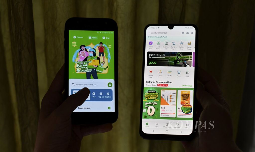 Gojek dan Tokopedia resmi mengumumkan kesepakatan merger melalui pembentukan Grup GoTo pada Senin (17/5/2021). Gojek merupakan platform layanan <i>on-demand </i>dan finansial. Sementara Tokopedia merupakan perusahaan teknologi lokapasar (<i>marketplace</i>) di Indonesia. 