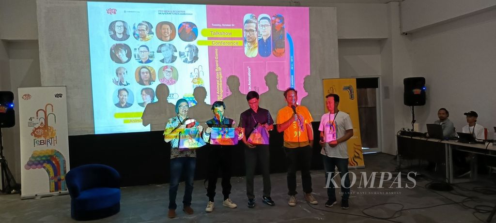 Para animator menjadi pembicara dalam Craft International Animation Festival (Craft Animfest) IV tahun 2023 , 23-28 Oktober 2023 di gedung MCC, Kota Malang, Jawa Timur. 