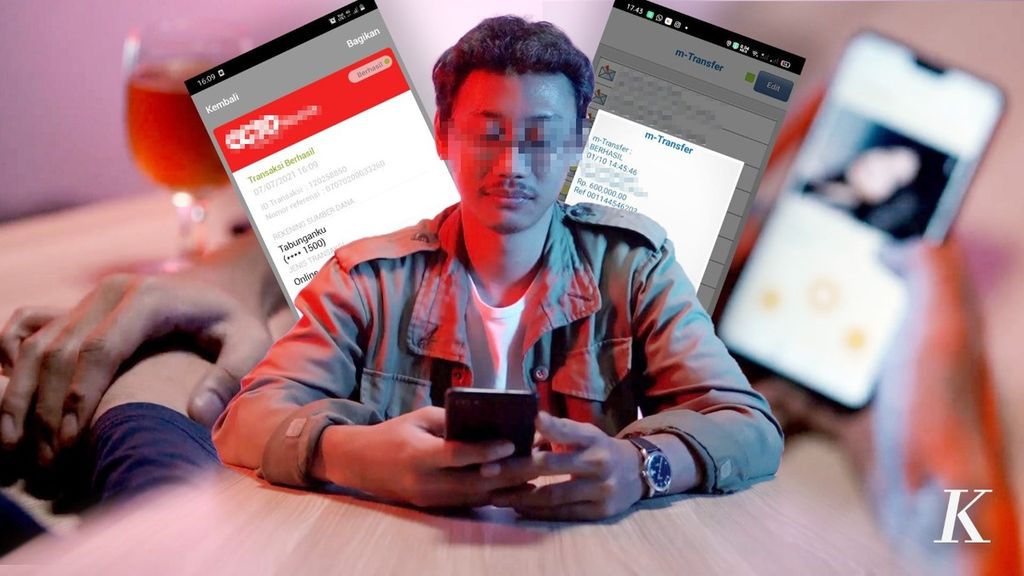 Fraudsters disguised as love or love scammers stalk victims. Using dating applications or social media to catch victims, the perpetrators offer a sweet love relationship at the beginning of being together. Then, they exploit the victim constantly. <i>Kompas</i>' investigations revealed that there was financial exploitation to sexual exploitation masquerading as love.