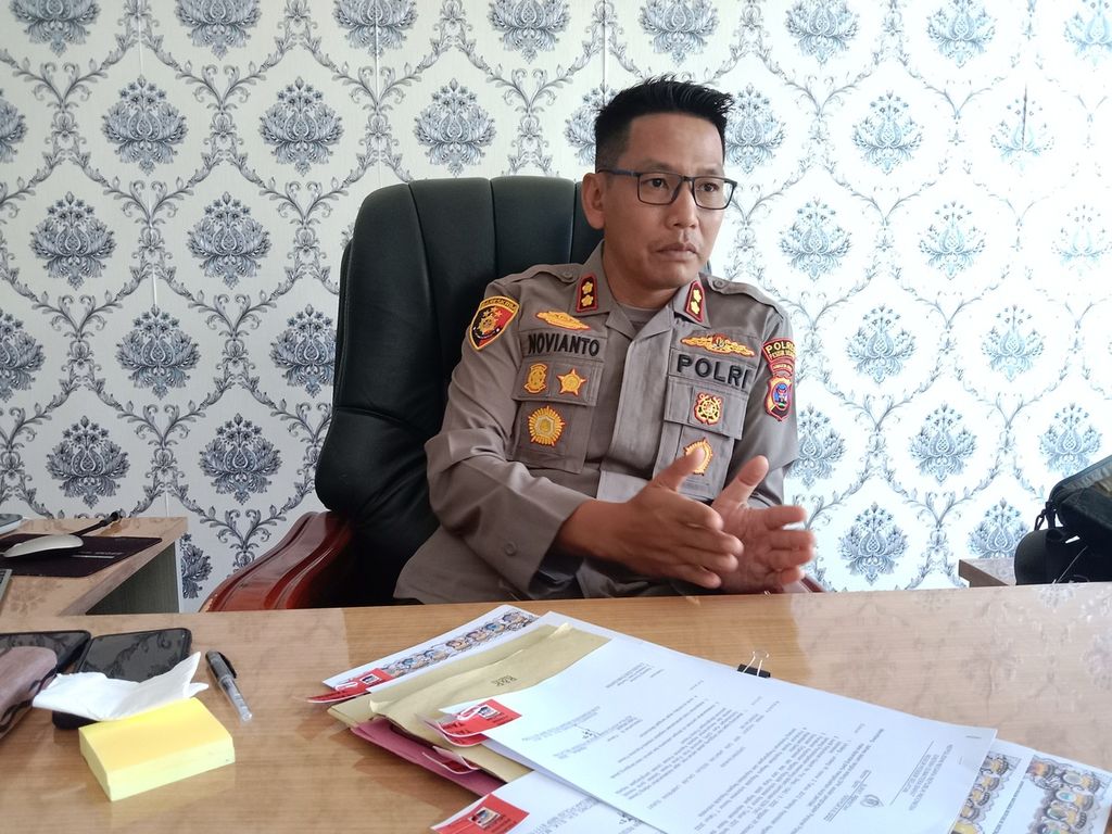 Kepala Polres Pesisir Selatan Ajun Komisaris Besar Novianto Taryono, Oktober 2022.