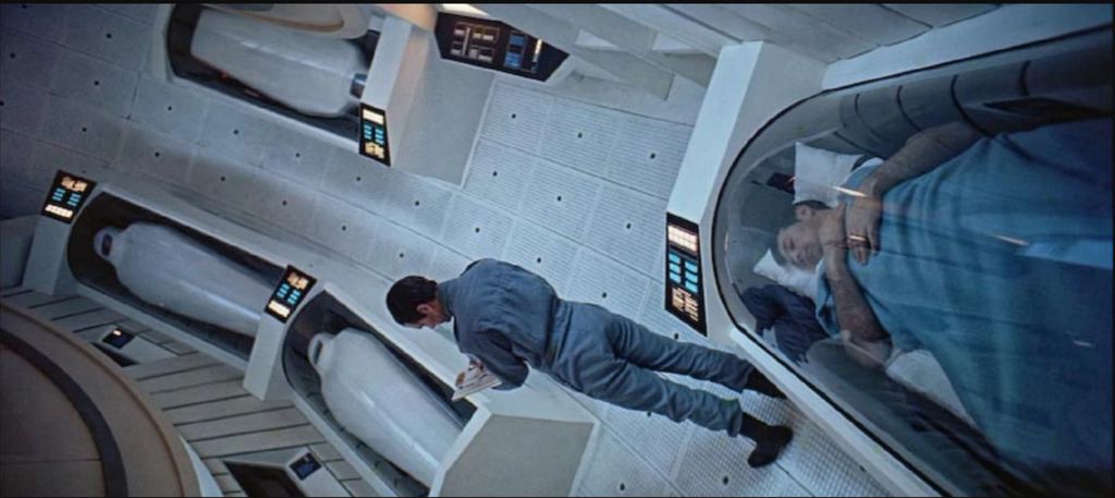 <i>Hibernaculum</i> atau pod hibernasi yang ada dalam film <i>2001: A Space Odysse</i>y. Inilah gambaran film fiksi ilmiah tentang pod atau tabung yang bisa digunakan antariksawan untuk berhibernasi selama melakukan perjalanan antarplanet atau antarbintang.