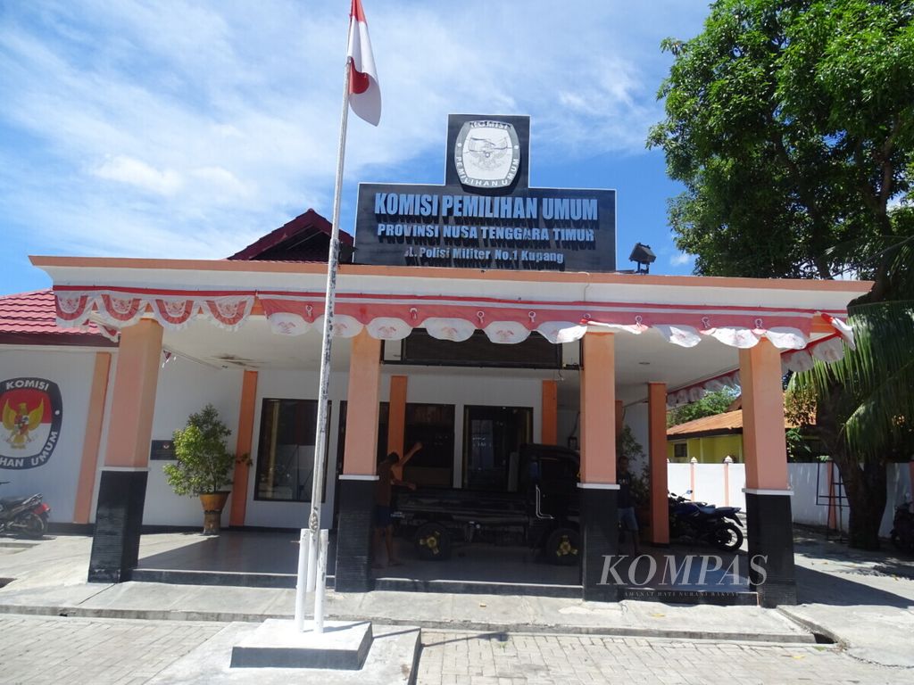Kantor Komisi Pemilihan Umum Daerah Nusa Tenggara Timur.