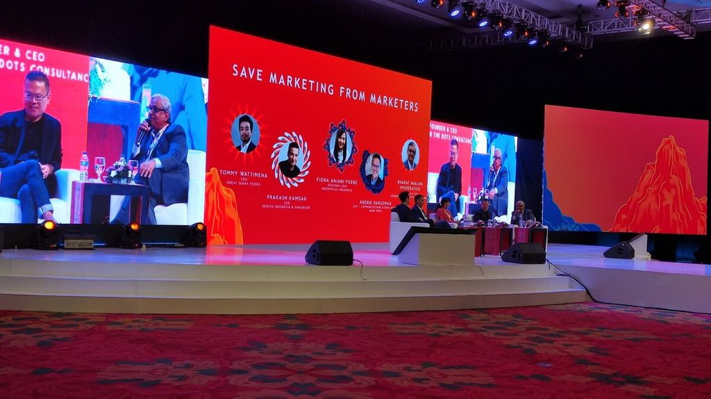 Asia Pacific Media Forum (APMF), ajang pelaku industri kreatif, periklanan, dan industri media di Asia Pasifik dan internasional, digelar di BNDCC, Nusa Dua, Badung. APMF juga diisi dialog dengan menghadirkan panelis serangkaian pembukaan APMF 2022, Kamis (20/10/2022).