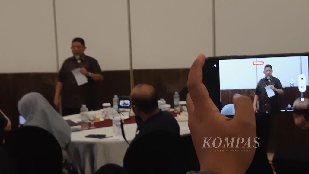 Sosialisasi terkait pulau kecil dan pemanfaatannya berlangsung di Kendari, Sulawesi Tenggara, Selasa (3/10/2023). 