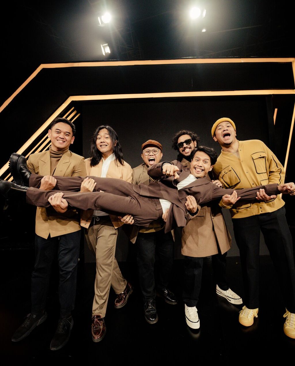 Para awak band Nidji tahun 2024