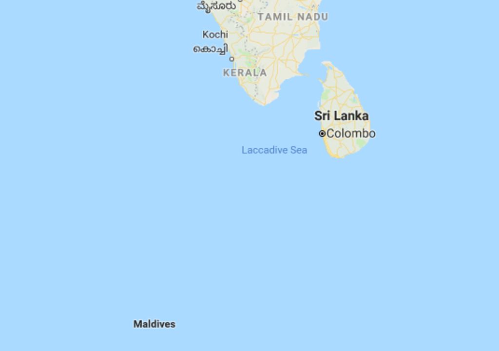 Peta lokasi Maladewa atau Maldives