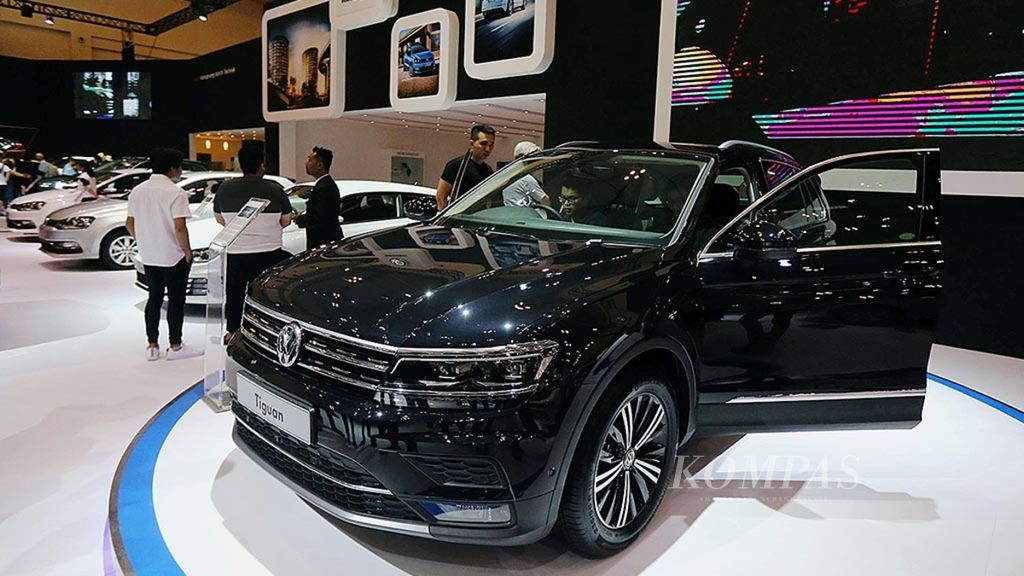 Peluncuran VW Tiguan dalam ajang GIIAS di BSD City, Banten.