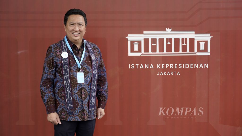 Presiden Direktur Adaro Energy Indonesia Tbk Garibaldi Thohir