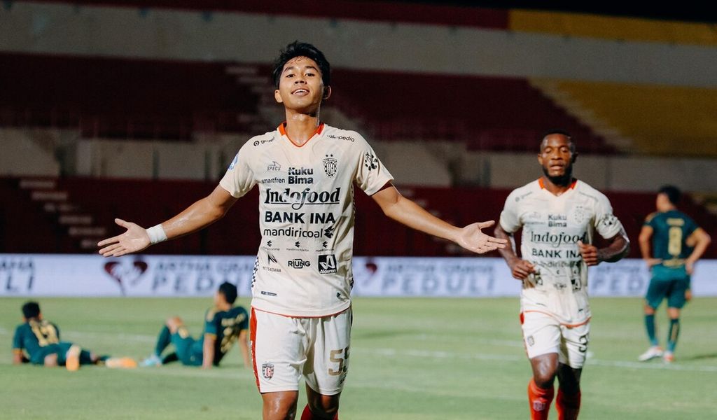 Bali United ditundukkan Persikabo 1973 dengan skor skor akhir 2-3 dalam laga lanjutan BRI Liga 1 2023/2024 pekan ke-31 di Stadion Sultan Agung, Bantul, DI Yogyakarta, Senin (15/4/2024) malam. 
