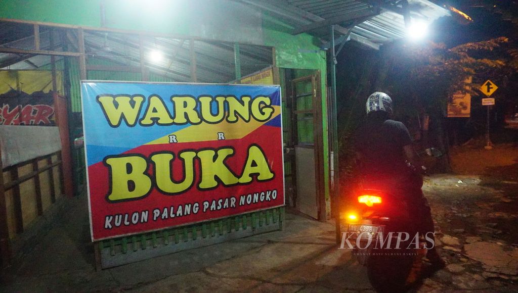 Rupa warung olahan daging anjing di Kota Surakarta, Jawa Tengah, Kamis (22/9/2022).