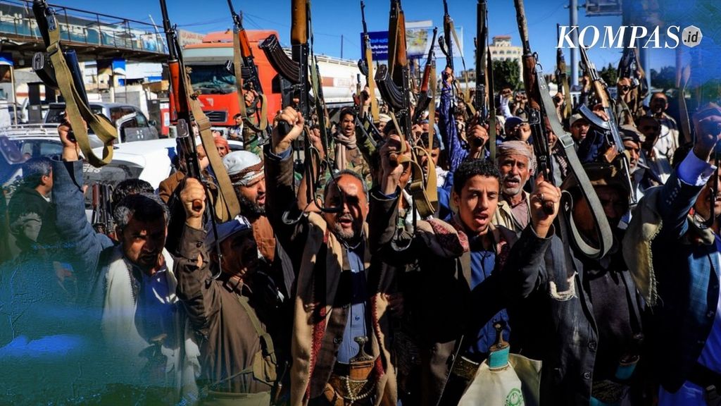 Bendera perang yang dikibarkan Amerika Serikat dan sekutunya direspons kelompok Houthi. Pemimpin pemberontak Houthi, Abdul Malik al-Houthi, Rabu (20/12/2023), menyebut, jika AS melakukan ekskalasi militer terhadap kelompok itu, Houthi tidak segan-segan akan menargetkan rudalnya.