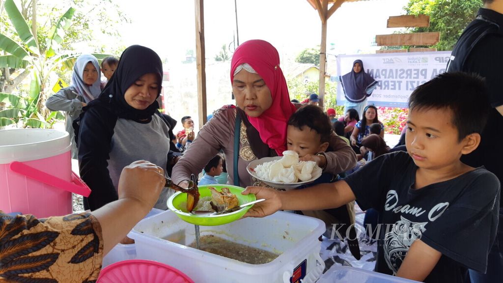 Kegiatan Layanan Kesehatan Bengkel Gizi Terpadu yang diadakan oleh Lembaga Kemanusiaan Aksi Cepat Tanggap Provinsi Lampung,, Kamis (12/9/2019) , di Kota Bandar Lampung.
