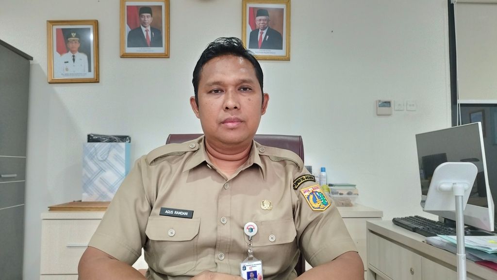 Sekretaris Dinas Pendidikan DKI Jakarta Agus Ramdani