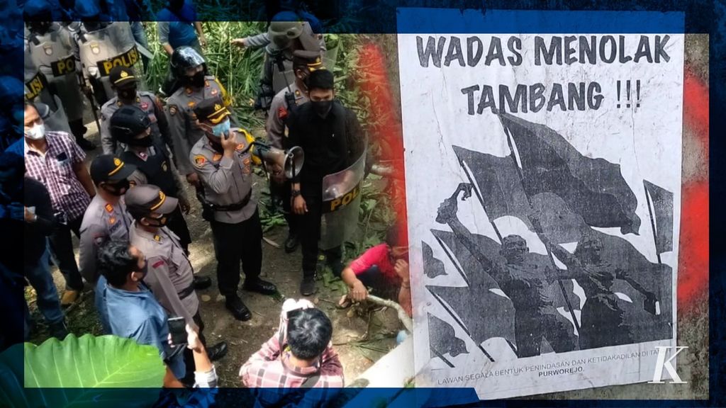 Konflik warga Desa Wadas dengan petugas kepolisian di Desa Wadas, Kecamatan, Bener, Kabupaten Purworejo, Jawa Tengah, pecah pada Selasa, 8 Februari 2022. Konflik terjadi saat pengukuran tanah di Desa Wadas. Dari peristiwa ini, 64 orang ditahan Polres Purworejo.