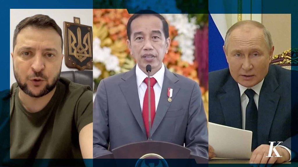 Jokowi Tolak Permintaan Bantuan Senjata Dari Presiden Ukraina Zelenskyy