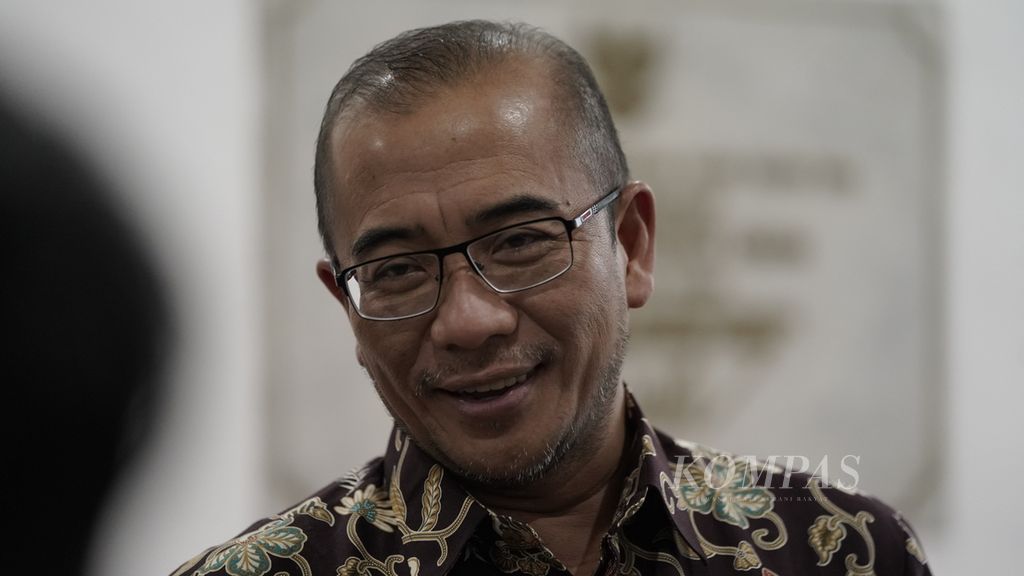 Ketua Komisi Pemilihan Umum (KPU) Hasyim Asy'ari KOMPAS/AGUS SUSANTO (AGS) 27-7-2022