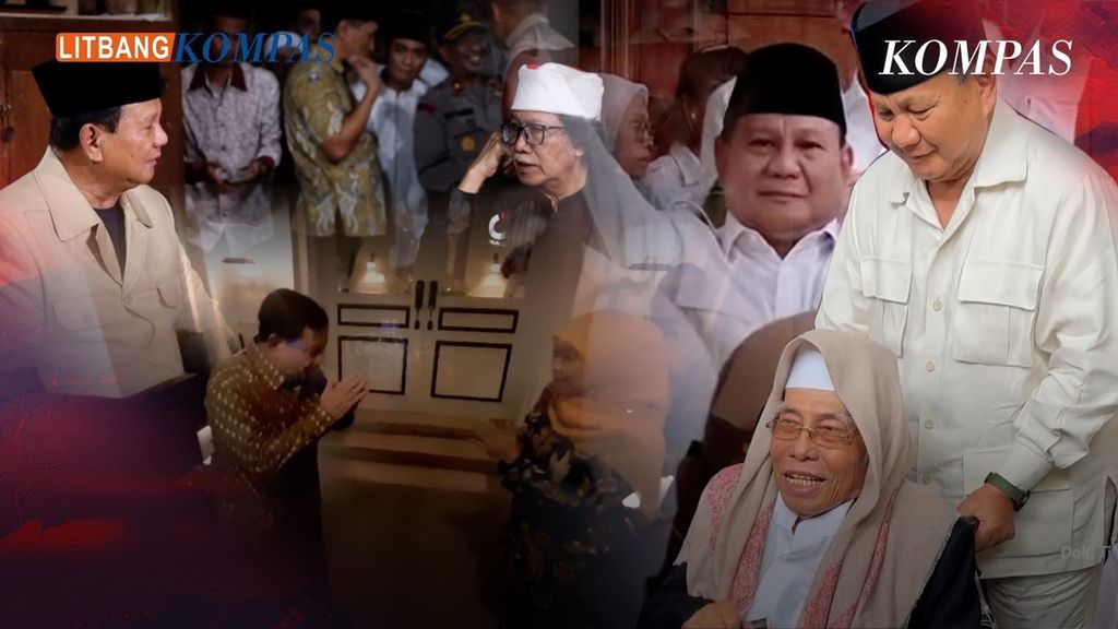 Ketua Umum Partai Gerindra Prabowo Subianto menggelar pertemuan secara tertutup sekitar dua jam dengan Gubernur Jawa Timur Khofifah Indar Parawansa di Surabaya, Jawa Timur (13/2/2023).