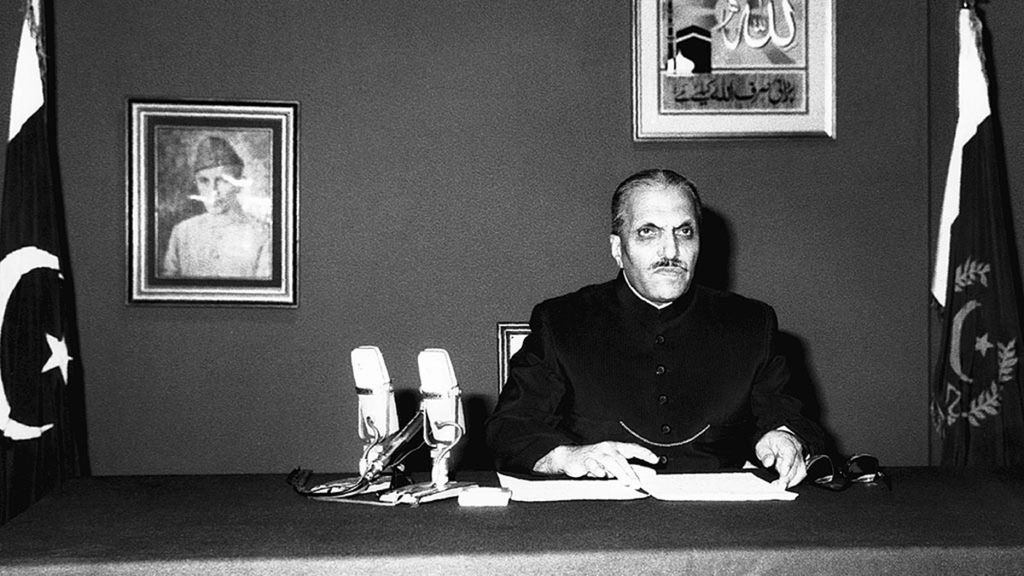 Presiden Pakistan Muhammad Zia-ul-Haq.