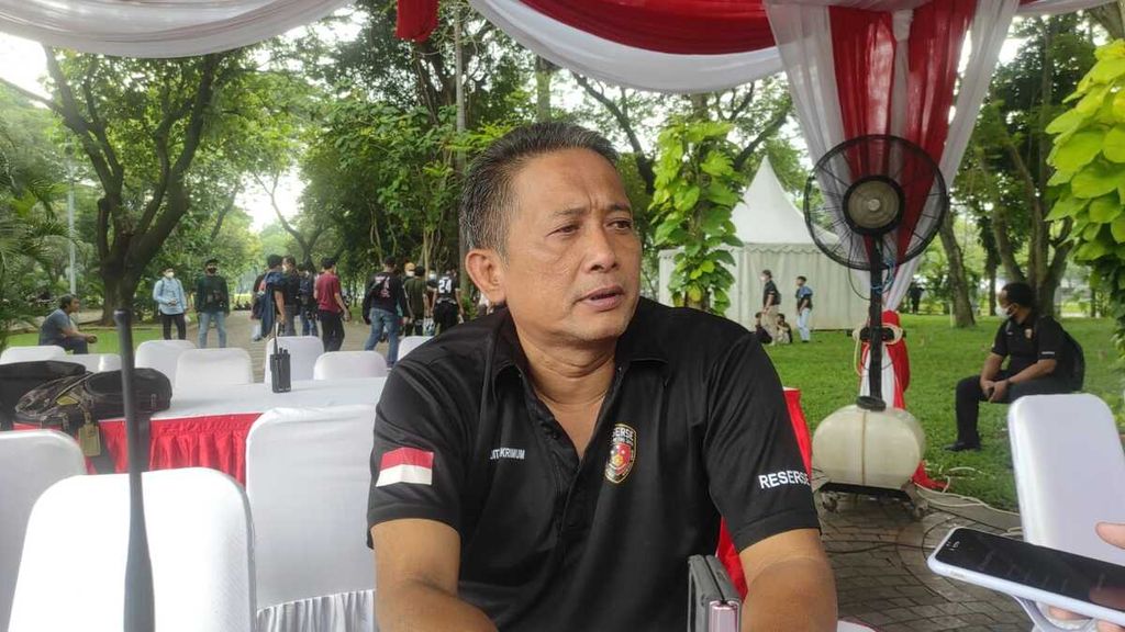Direktur Reserse Kriminal Umum Polda Metro Jaya Komisaris Besar Tubagus Ade Hidayat.