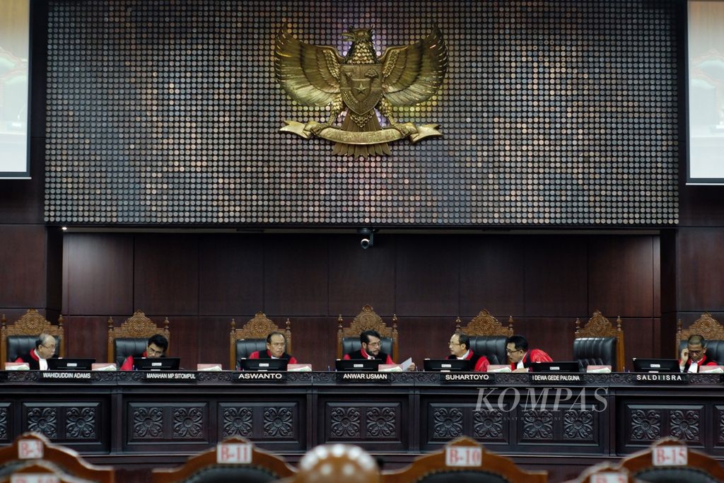 Trial at the Constitutional Court