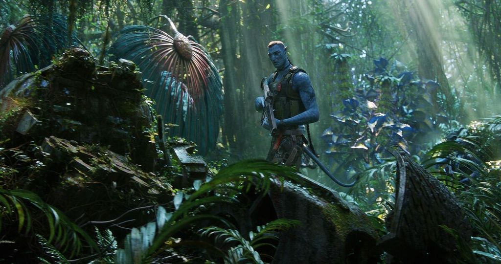 Quaritch (Stephen Lang) in 20th Century Studios' AVATAR: THE WAY OF WATER. Photo courtesy of 20th Century Studios. © 2022 20th Century Studios. All Rights Reserved.