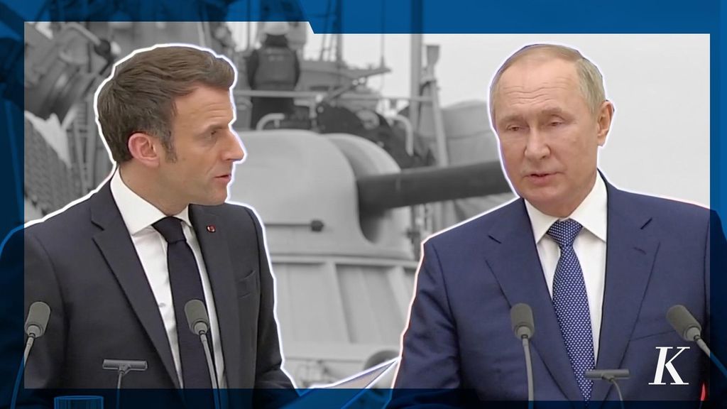 Presiden Perancis berkunjung ke Rusia untuk bertemu Presiden Vladimir Putin (7/2/2022). Kunjungan ini sebagai bagian dari usaha dunia untuk mendinginkan ketegangan antara Rusia dengan Ukraina. 
