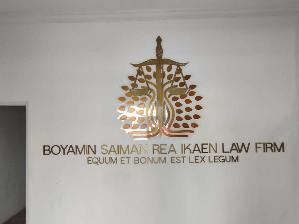 Almas lawyer's office in Balikpapan, East Kalimantan