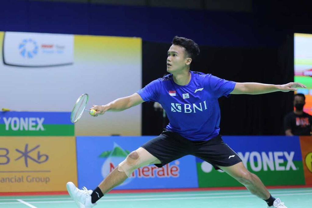 Tunggal putra Chrstian Adinata lolos ke babak kedua turnamen KB Financial Group Indonesia Masters BWF Super 100 di Platinum Arena, Malang, Jawa Timur, setelah pada babak pertama, Rabu (19/10/2022), menang atas Yohanes Saut Marcellyno 21-19, 21-13.