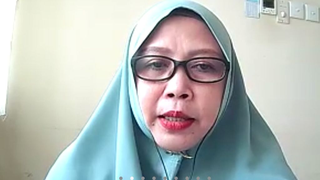 Dr Raihan dari Ikatan Dokter Anak Indonesia (IDAI) Cabang Aceh dalam <i>media group interview</i> mengenai perkembangan kasus polio secara daring di Jakarta, Jumat (2/12/2022).