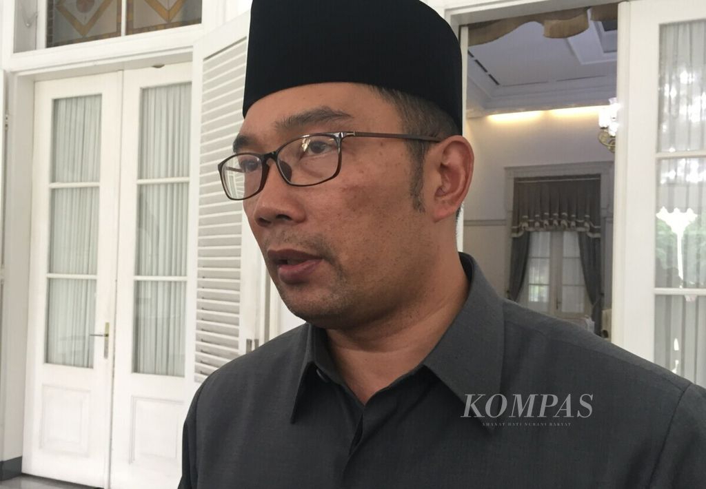 West Java Governor Ridwan Kamil.