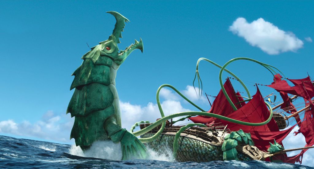 <i>The Sea Beast, </i>film animasi tentang perburuan dan perseteruan antara manusia dan monster laut.