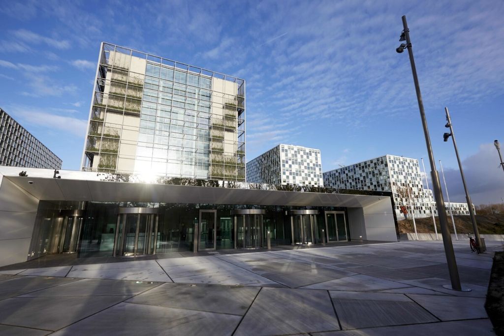 Foto yang diambil pada 23 November 2015 ini menunjukkan gedung baru Mahkamah Pidana Internasional (ICC) di Den Haag, Belanda. 