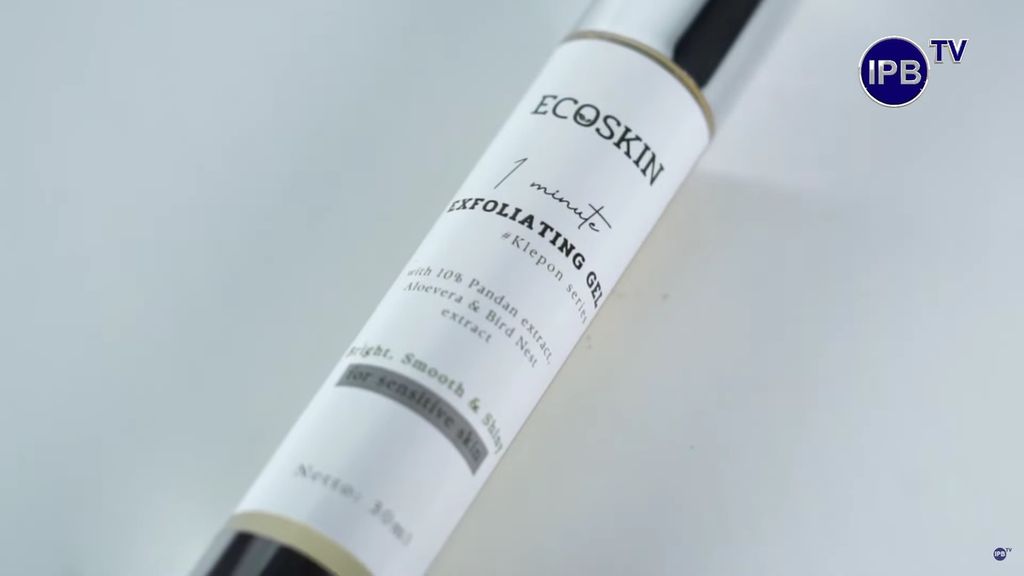Ecoskin, gel dari pandan untuk perawatan muka yang dikembangkan guru besar dari IPB University.