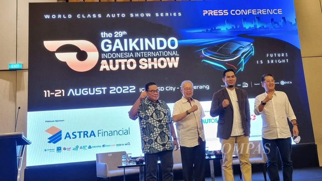 Pameran otomotif terbesar Gaikindo Indonesia International Auto Show ke-29 bakal digelar 11-21 Agustus 2022. 