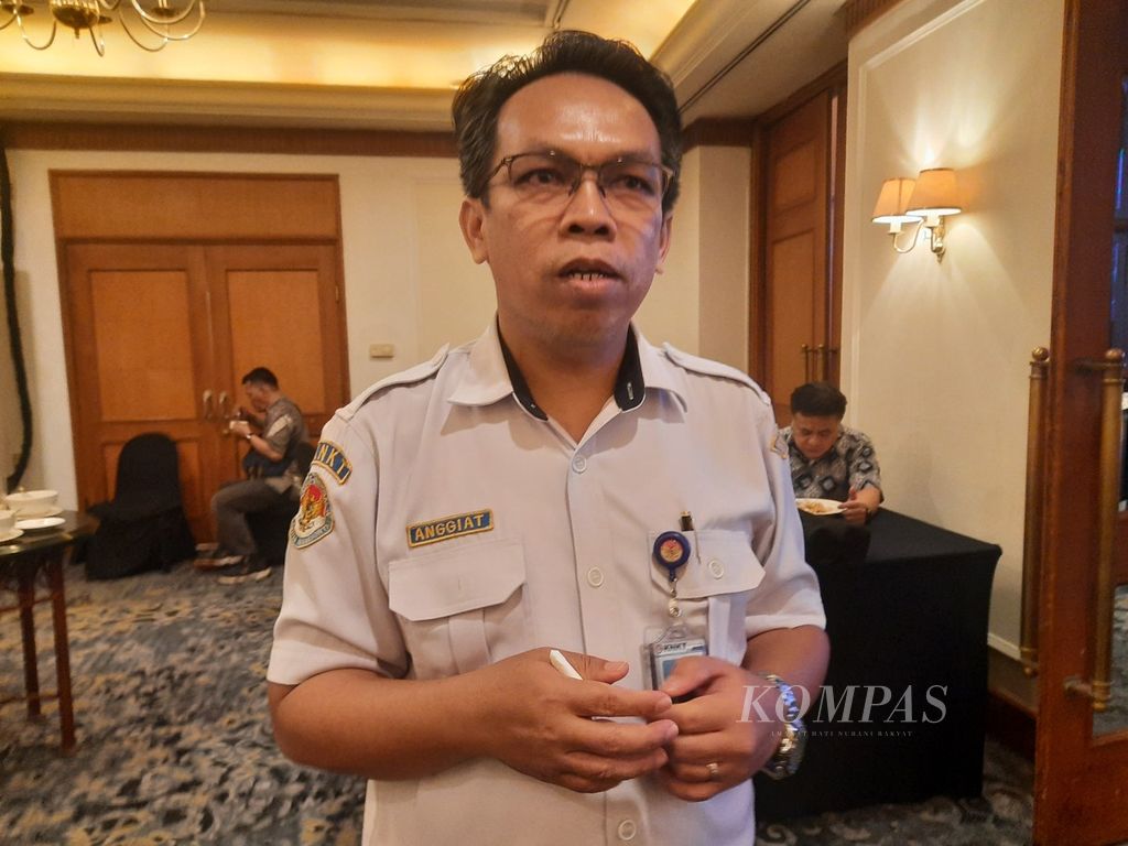 Pelaksana Tugas (Plt) Kepala Sub Komisi Investigator Kecelakaan Pelayaran Anggiat PTP Pandiangan menjelaskan evaluasi yang kerap diberikan ke berbagai pihak jelang puncak musim libur di Jakarta, Rabu (22/11/2023). 