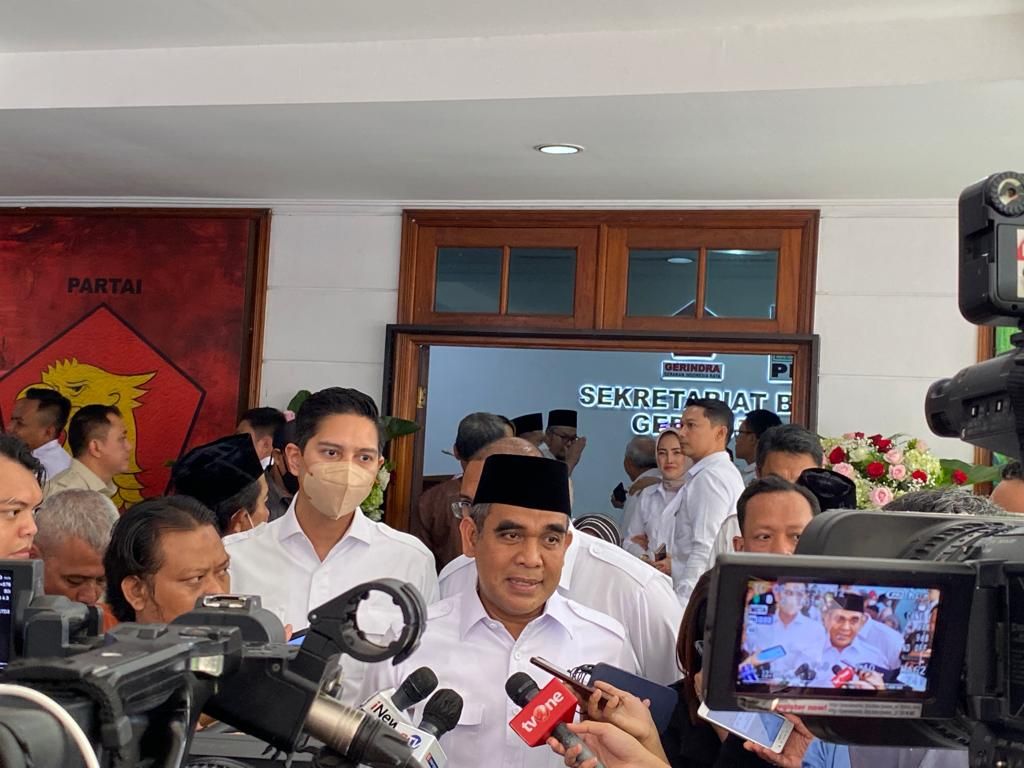 Sekjen Gerindra Ahmad Muzani di Jakarta, Senin (23/1/2023).