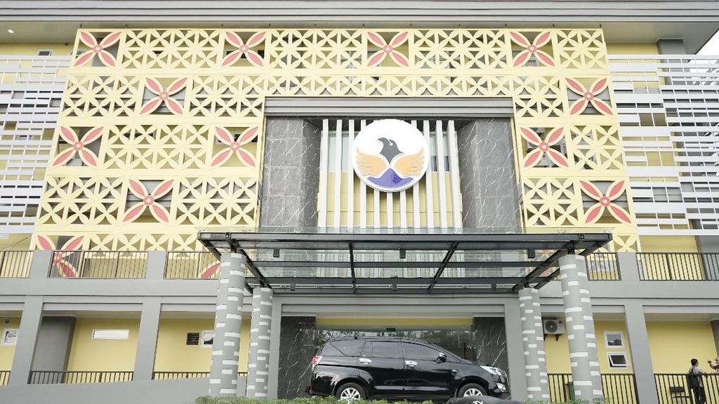 Foto gedung Rektorat Universitas Tidar Magelang, Selasa (11/10/2022).