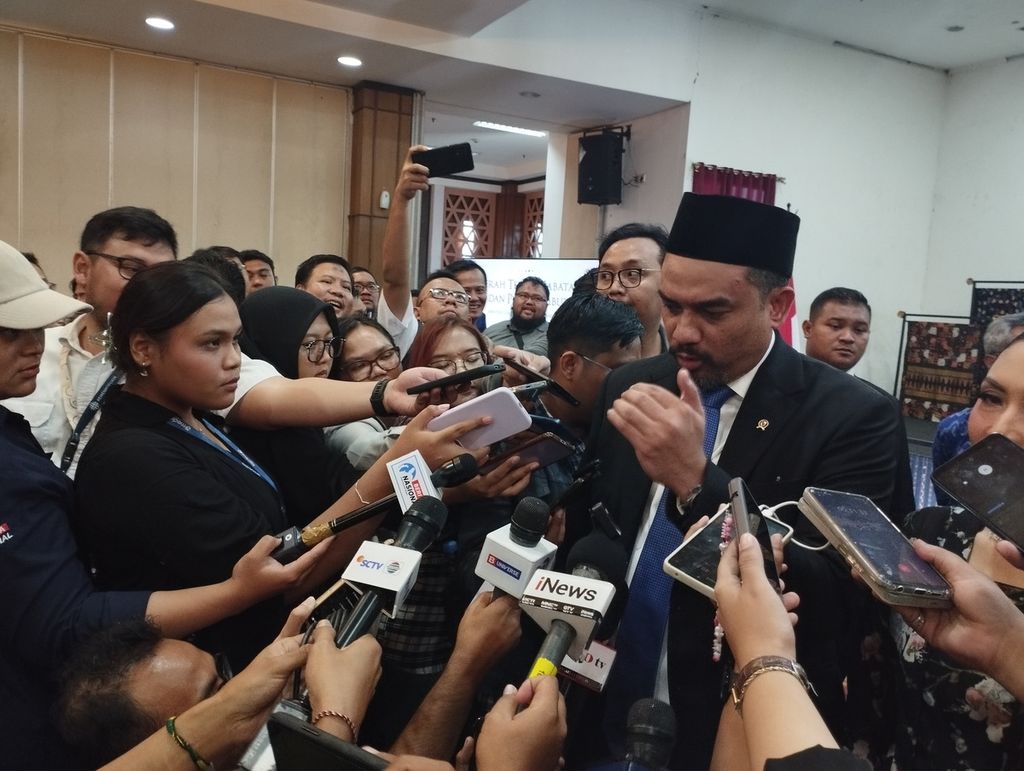 Maman Abdurrahman, Menteri UKM Kabinet Merah Putih, Senin (21/10/2024), di Jakarta. 