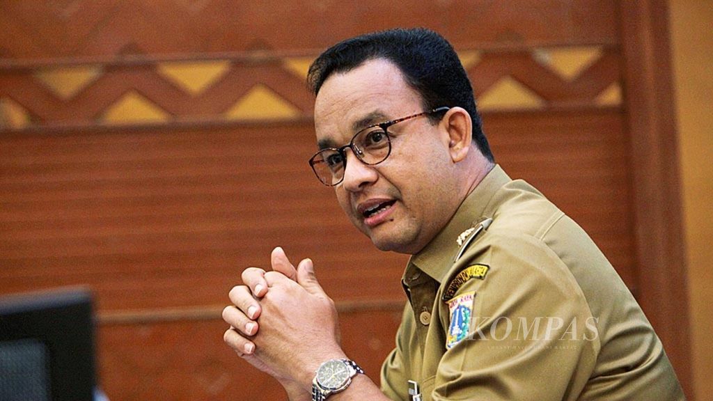 Jakarta Governor Anies Baswedan